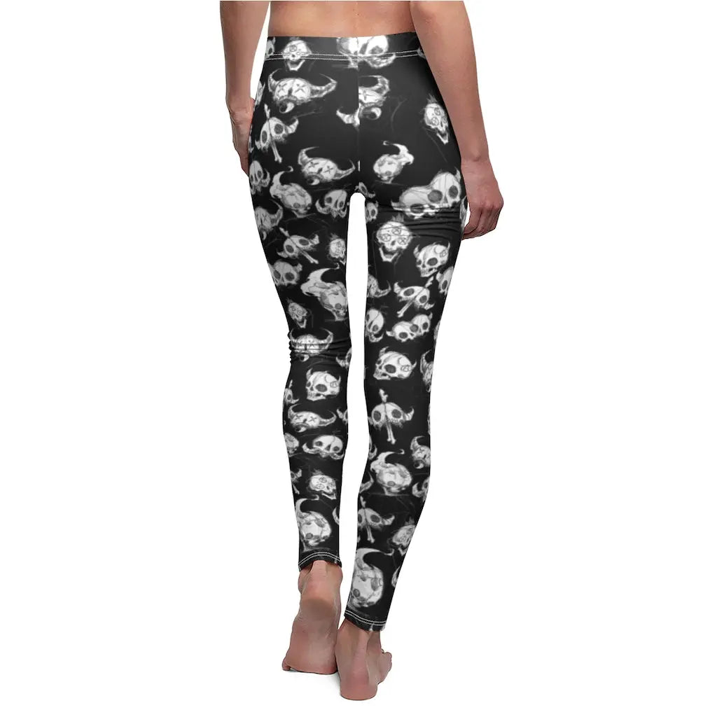 Faces of Death Leggings Any Means Necessary Clothing