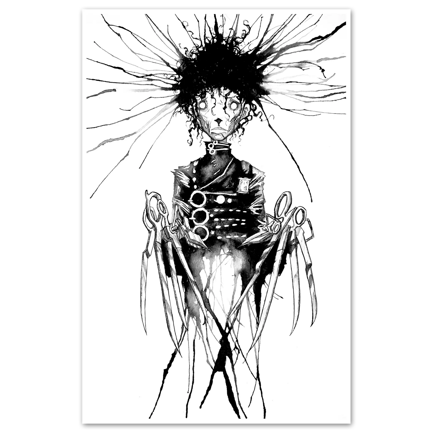 Edward Scissorhands Print Any Means Necessary Clothing