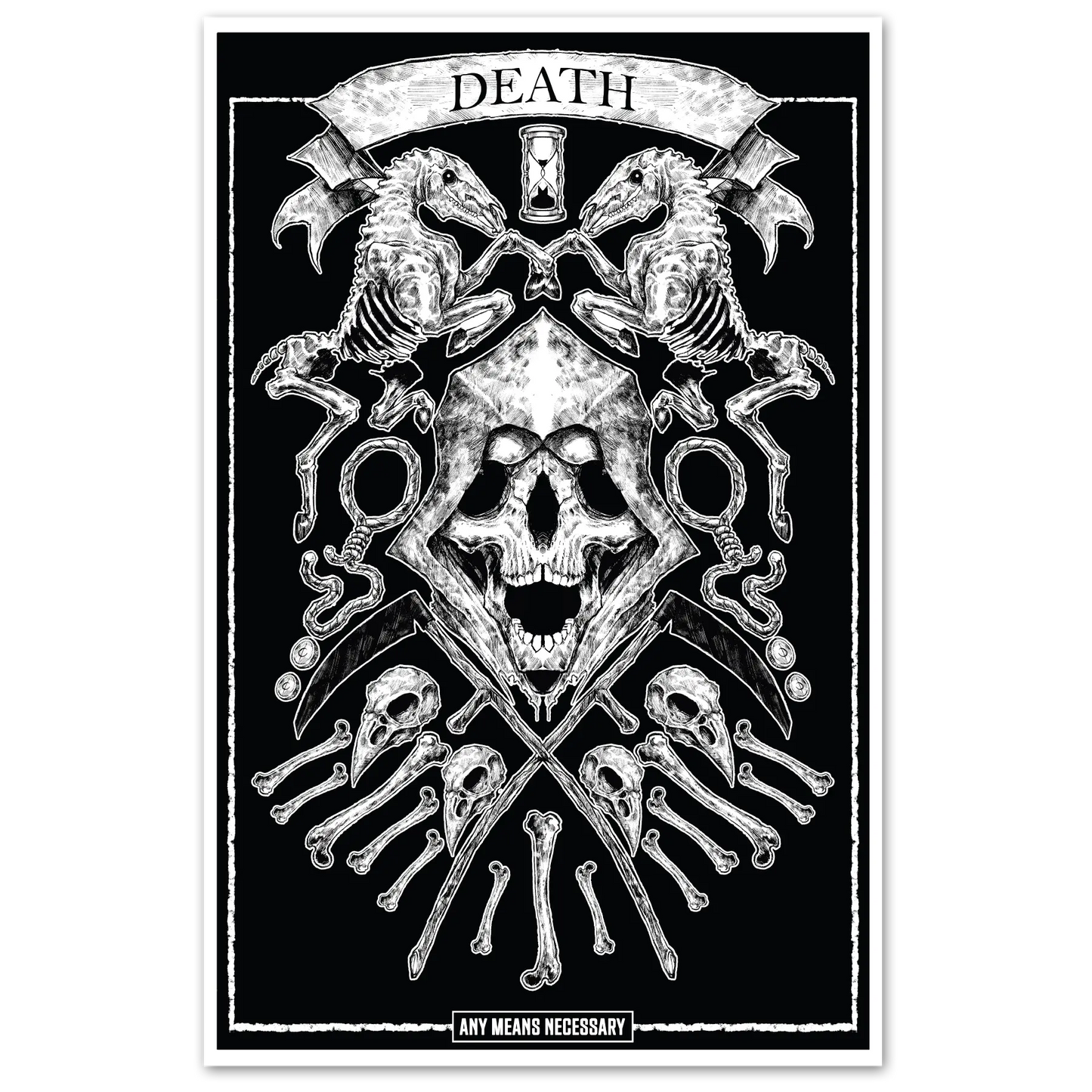 4 Horsemen Death Print Any Means Necessary Clothing