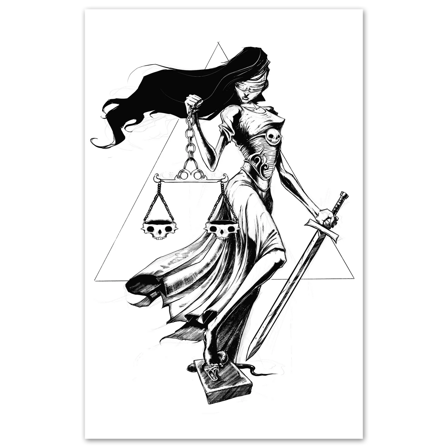 Justice Print Any Means Necessary Clothing