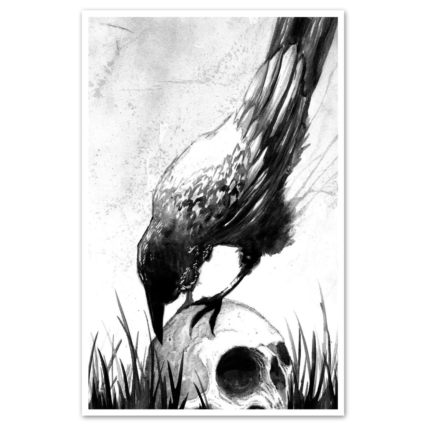 Knocking on Death's Door Print Any Means Necessary Clothing