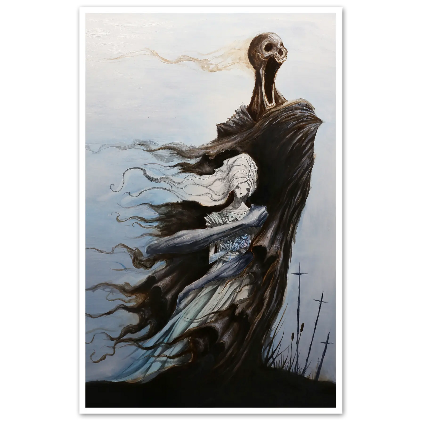 Mourning Death Print Any Means Necessary Clothing