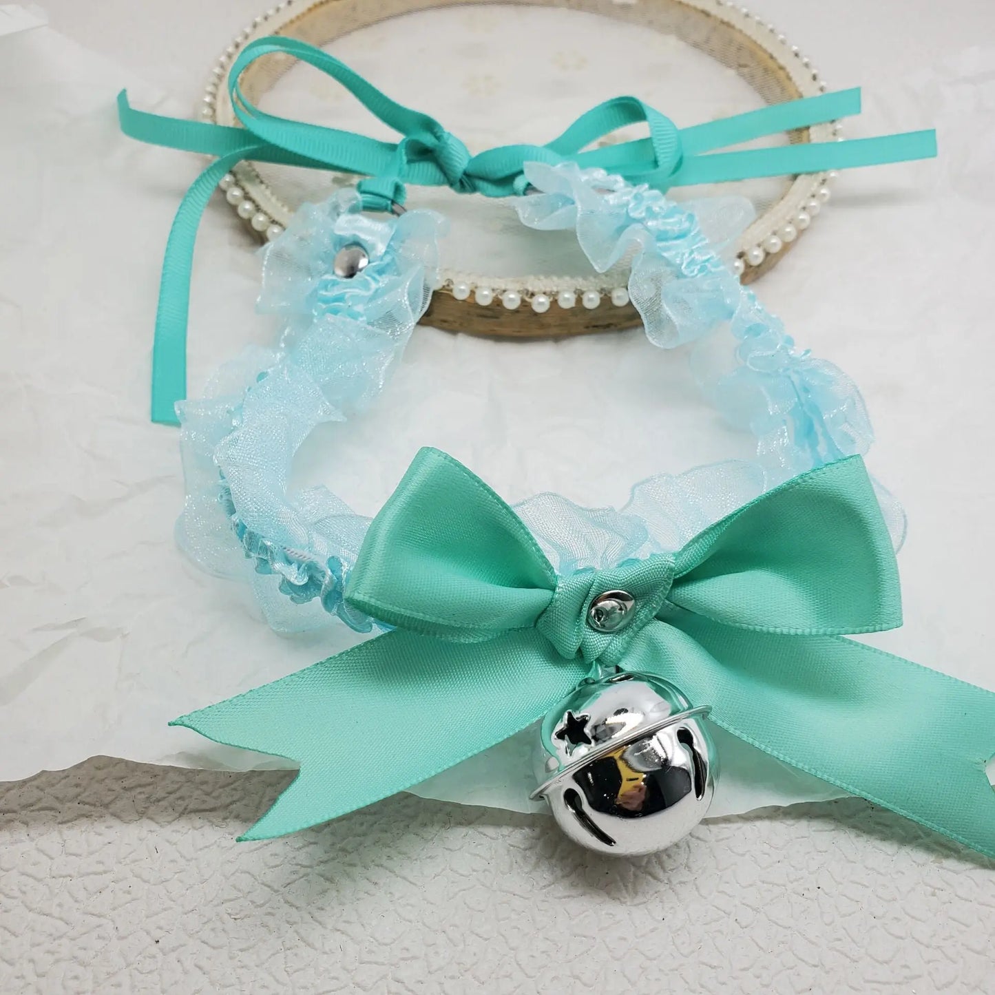 Bowknot Dark Girl Black Lace Choker Necklace Harajuku Punk Gothic Loli Cute Collar nowadaysfashion