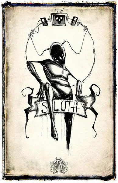 Se7en Deadly Sins Prints Any Means Necessary Clothing