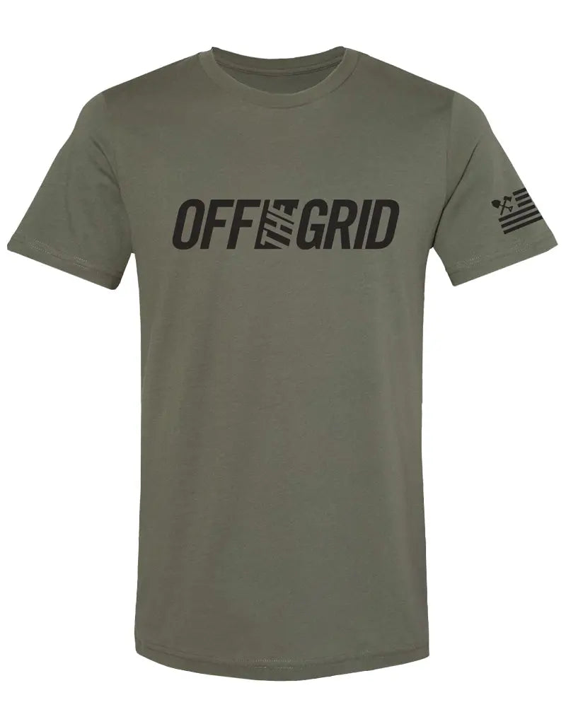 Off The Grid Solid Logo S/S Tee Shirt Off The Grid Surplus