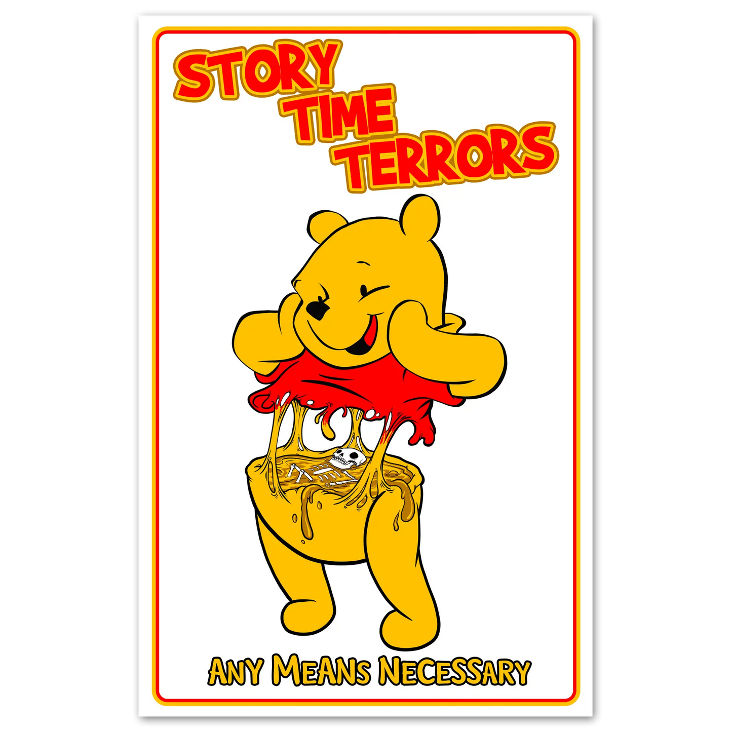 Winnie Consume Print Any Means Necessary Clothing