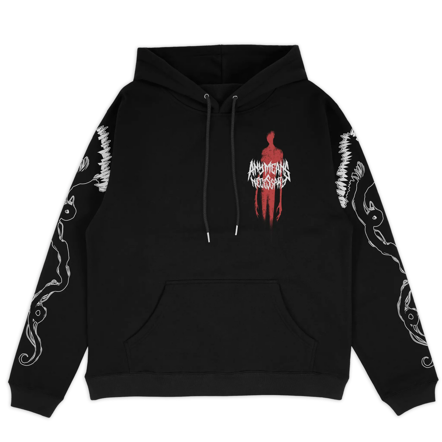 Abandon Pullover Hoodie Black - Blade & Thread