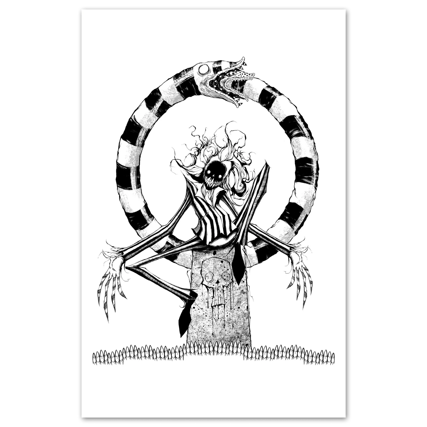 Beetlejuice Print - Blade & Thread