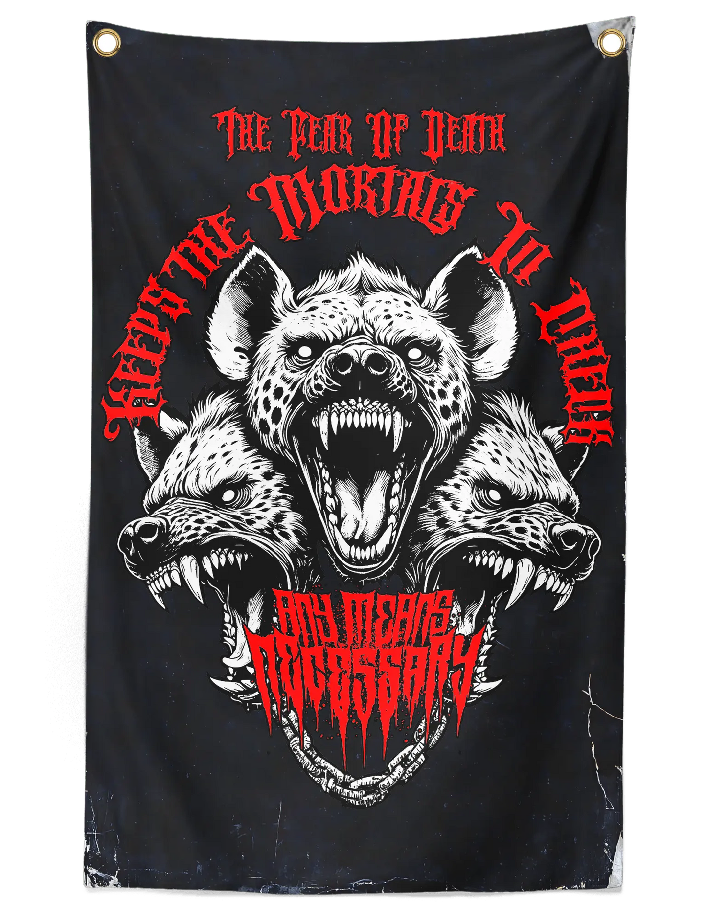 Cerberus Banner - Blade & Thread