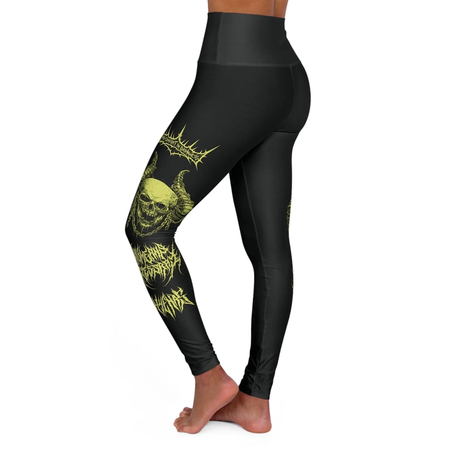 Chains High Waisted Yoga Leggings - Blade & Thread