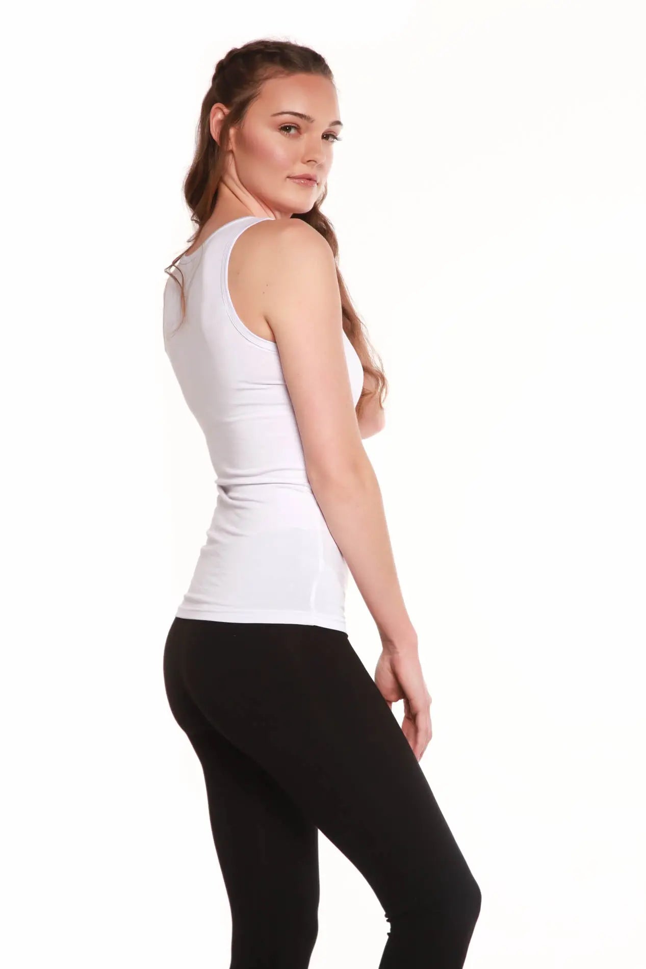 Clearance Women's Bamboo Viscose/Organic Cotton Tank Top Spun Bamboo