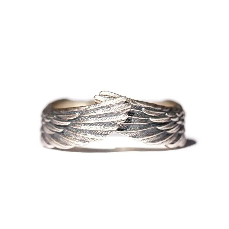 Creative Angel Wing Ring couple rings - Blade & Thread