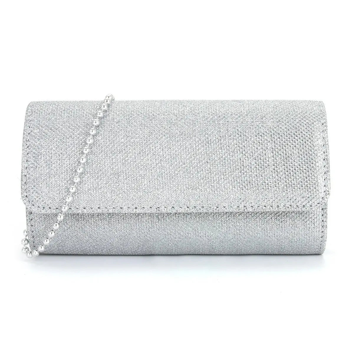 Cross-body underarm single shoulder beaded chain bag - Blade & Thread