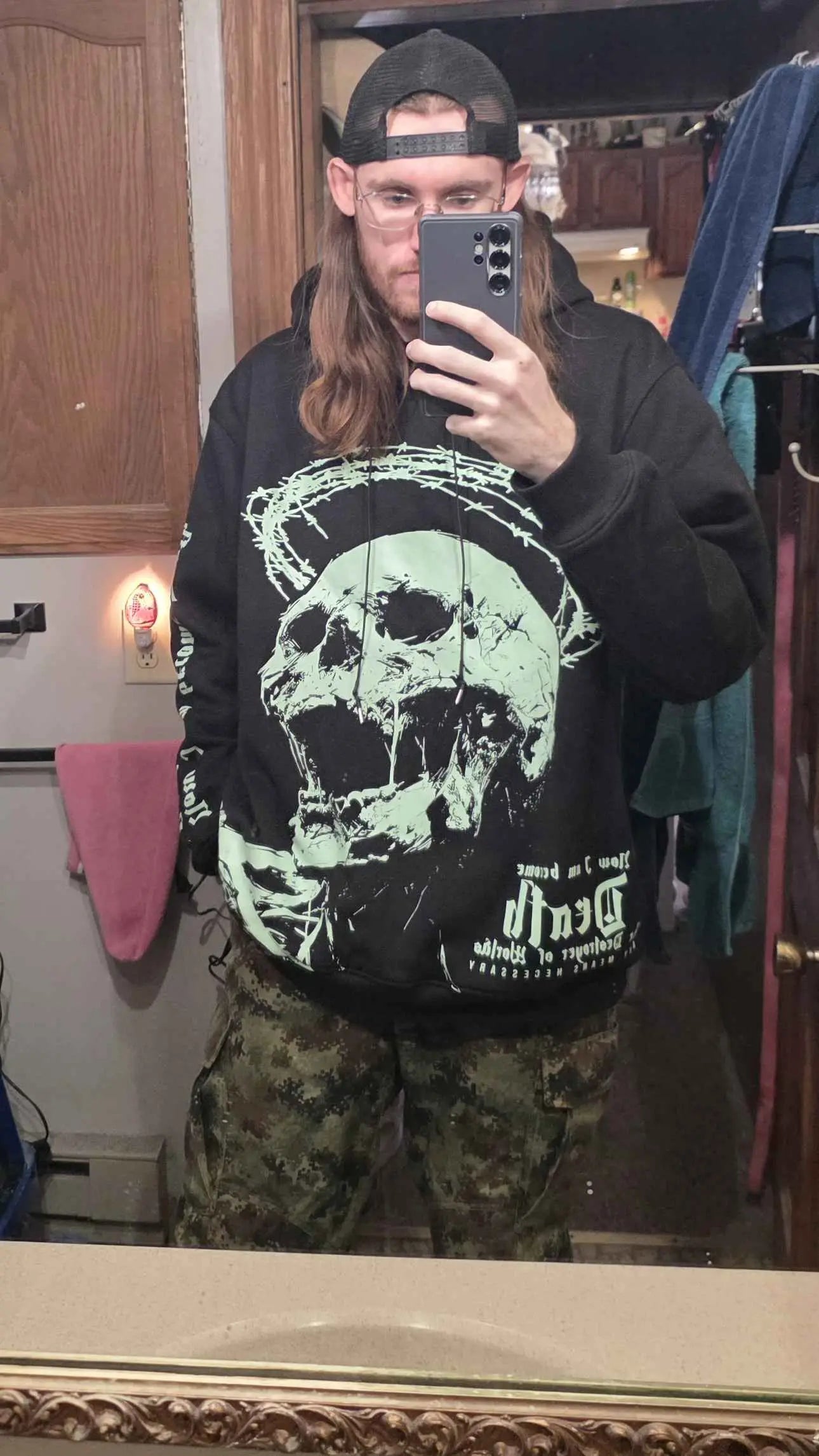 Destroyer of Worlds Pullover Hoodie Any Means Necessary Clothing