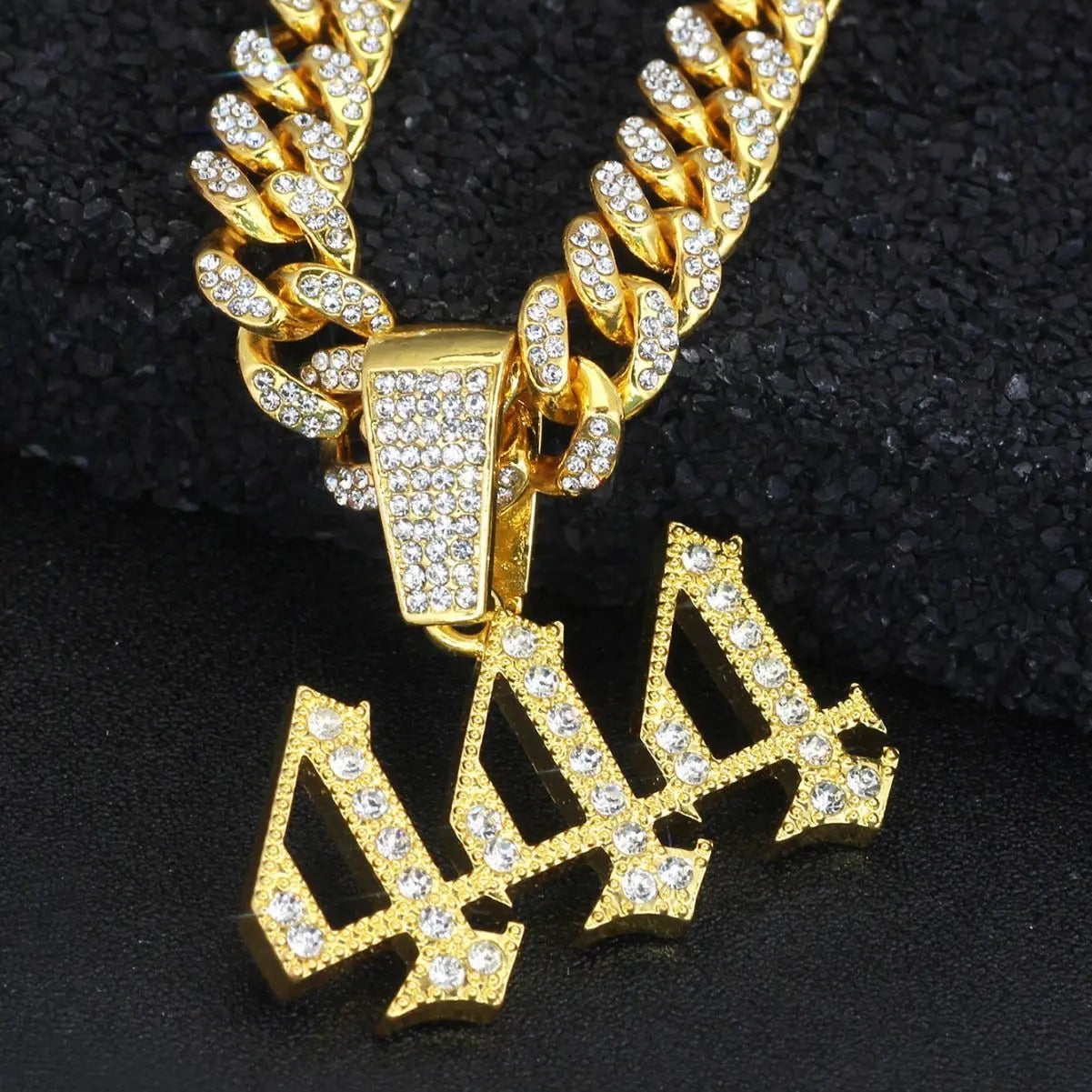Diamond 444 necklace - Blade & Thread