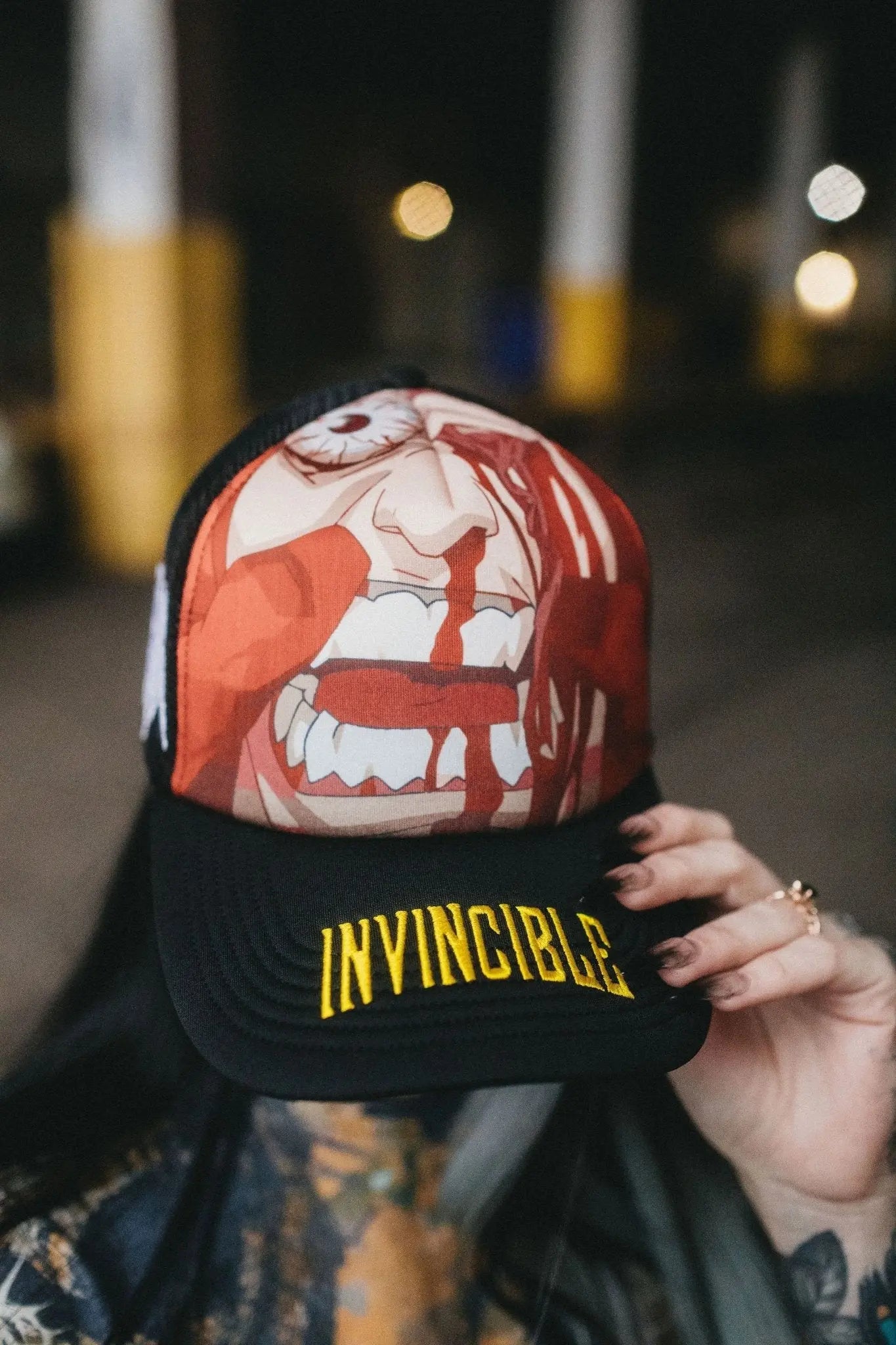 Face Smasher Trucker Hat Black - Blade & Thread