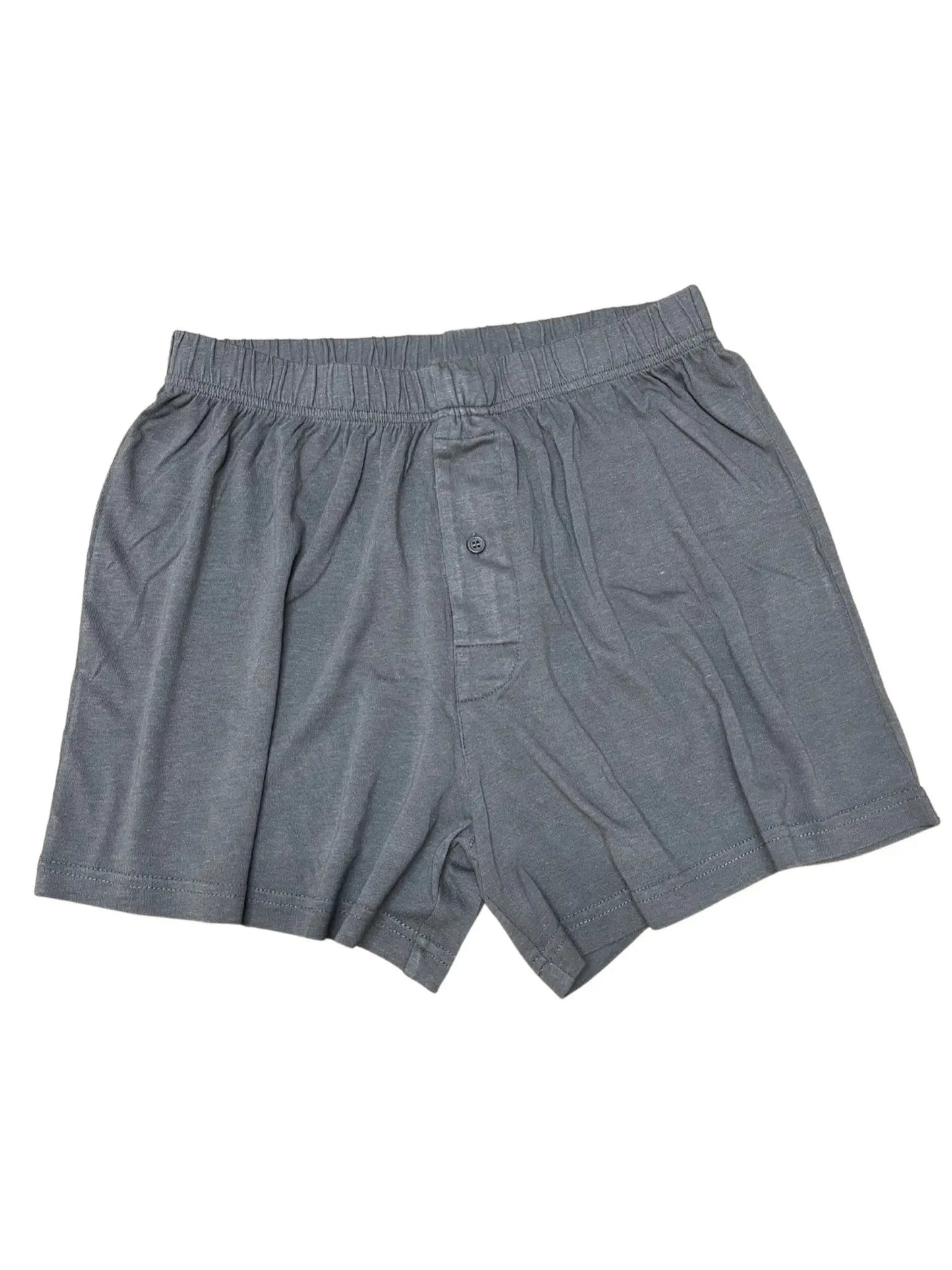 Men's Bamboo Viscose/Cotton Boxer Style Underwear Charcoal Grey Color - 5-pack - Blade & Thread
