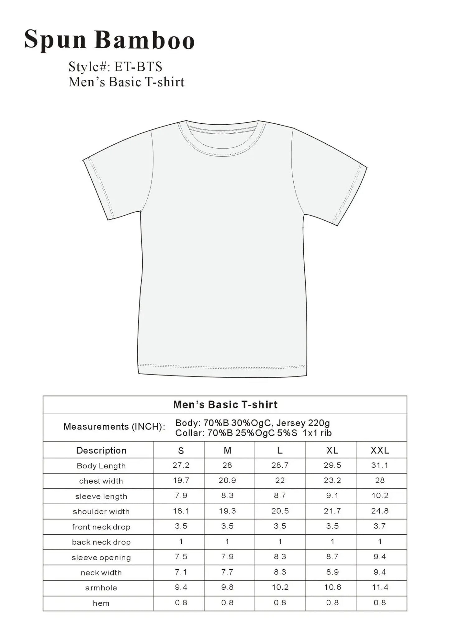 Men's Bamboo Viscose/Organic Cotton Pocket T-Shirt - Blade & Thread