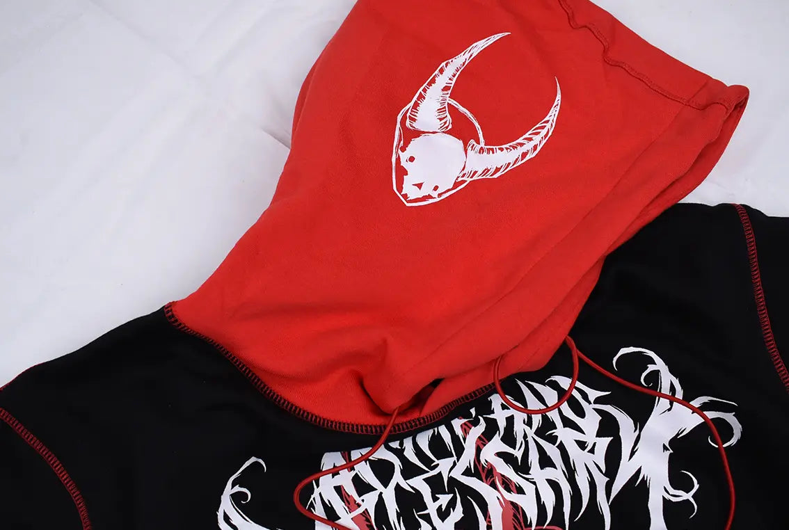Mosh Pit Pullover Hoodie Black Any Means Necessary Clothing