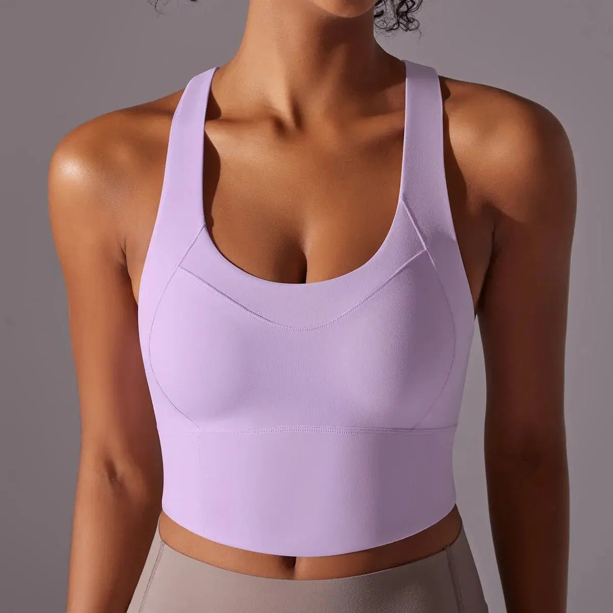 Nylon Sexy Women's Sports Bra Top Women Tight Elastic Gym Sport Yoga Bras - Blade & Thread