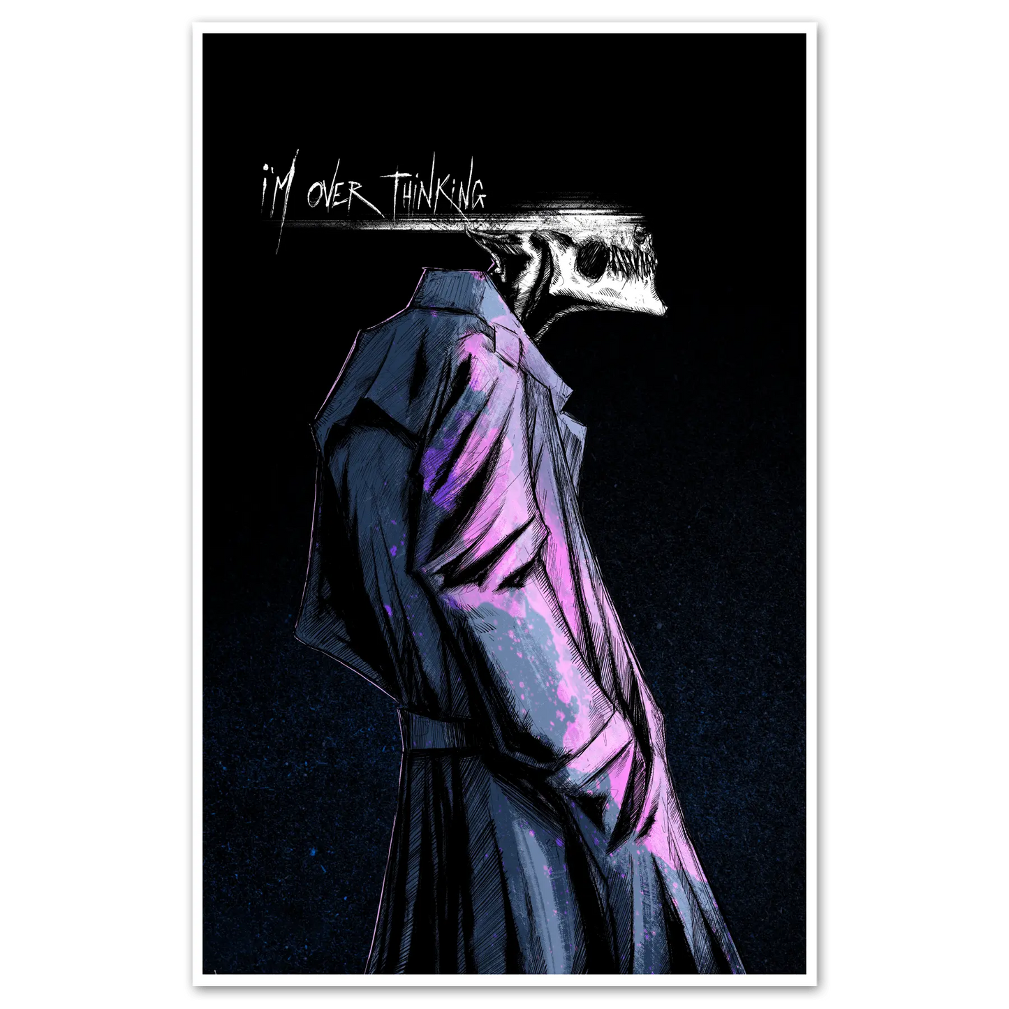Overthinking Print - Blade & Thread