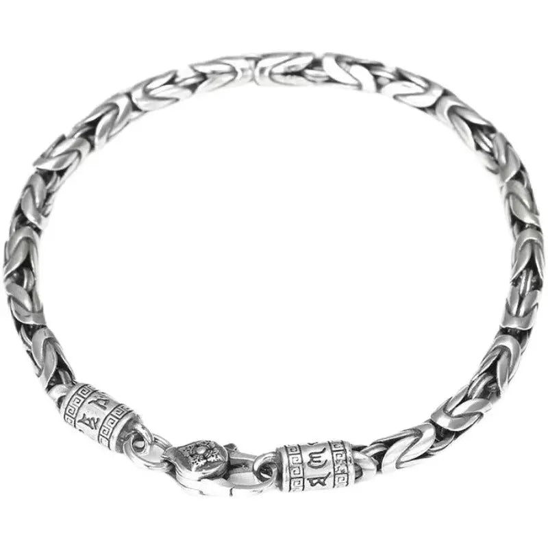Peace pattern braided bracelet - Blade & Thread