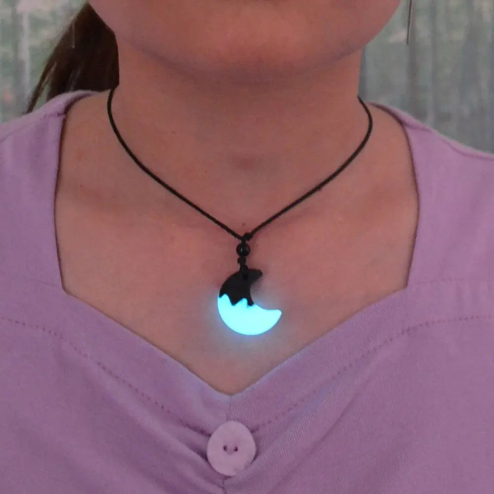 Luminous features necklace, popular jewelry, women and men adapt nowadaysfashion