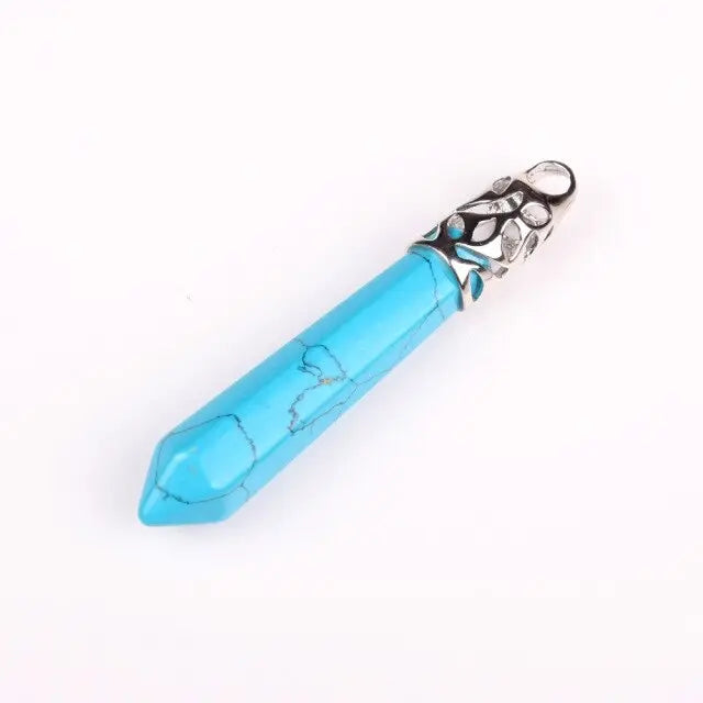 1Pc carnelian Quartz Opal Opalite Carnelian Gem Stone Healing Chakra Pendulum Pendant nowadaysfashion