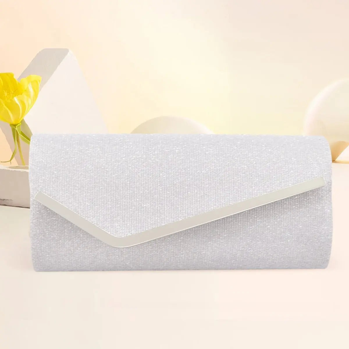 Round bottom metal flap versatile cosmetic bag - Blade & Thread