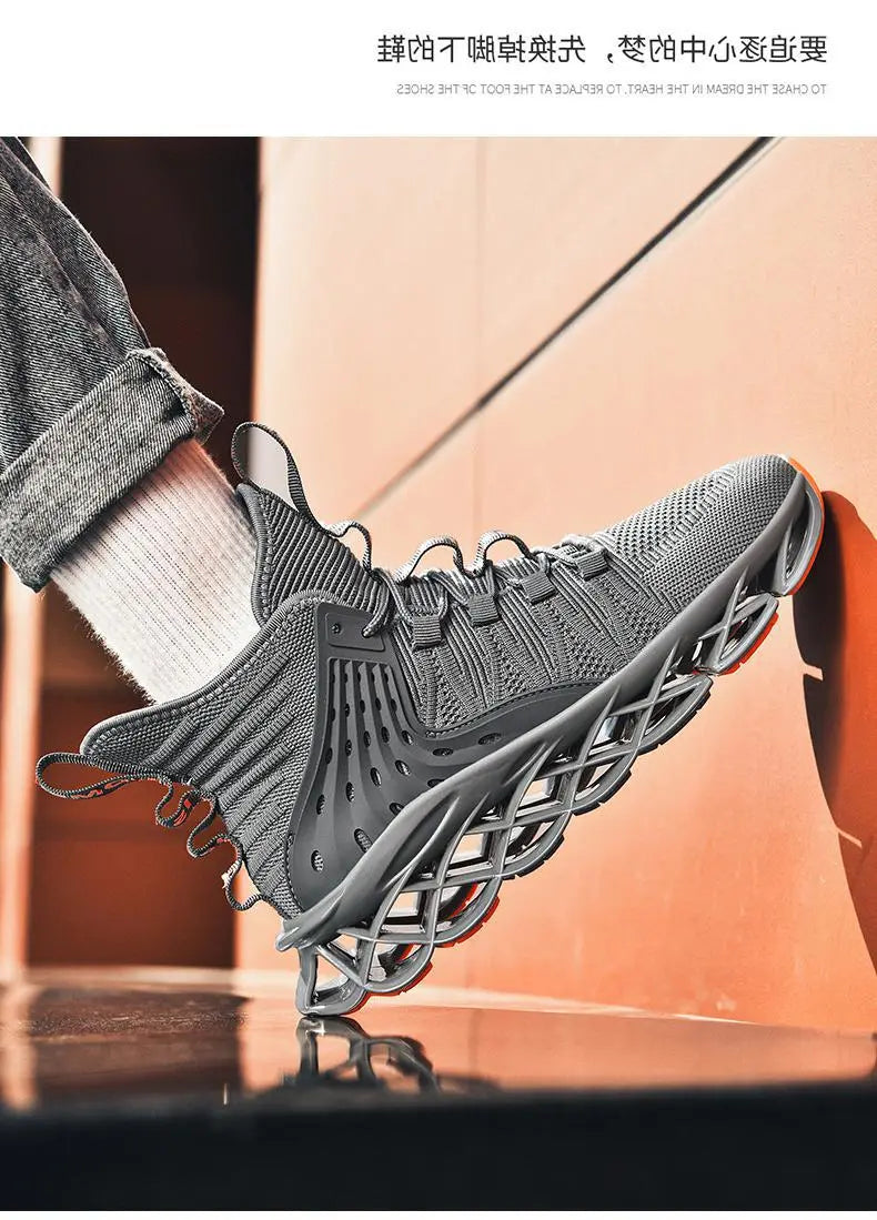 Running Shoes Non Slip Tennis Shoes Fashion Blade Sneakers - Blade & Thread