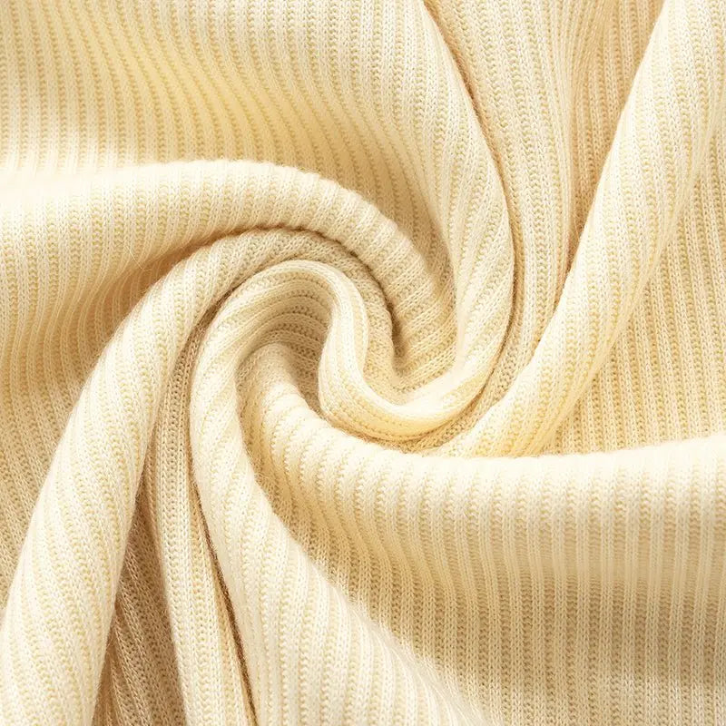Sexy O Neck Split Ribbons Cropped T-Shirts Women Ribbed Knit Short Sleeve Slim Tshirts 2022 Summer - Blade & Thread