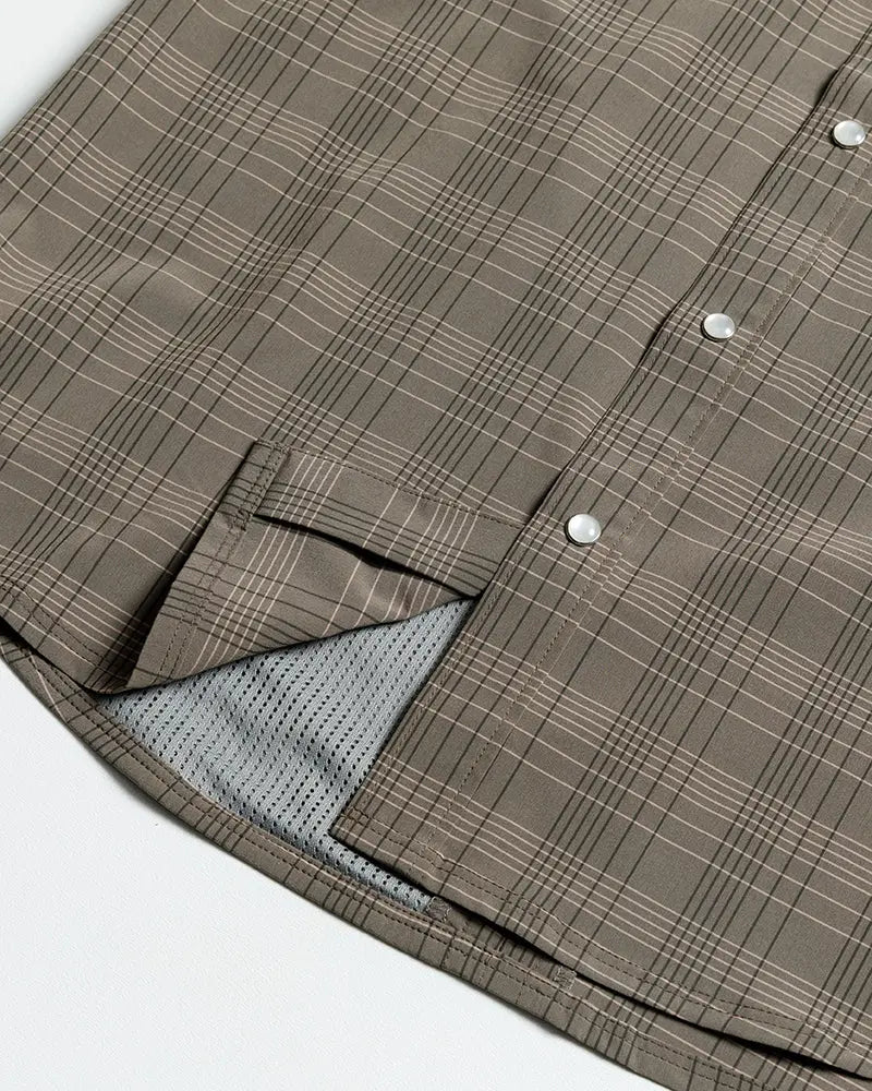 Deke SS Shirt - Beluga Brown Off The Grid Surplus