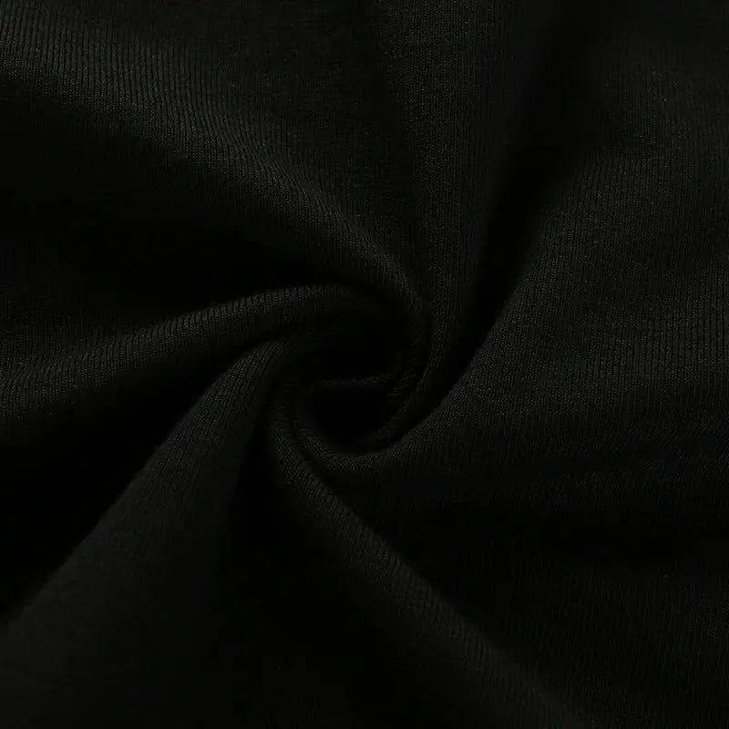 Summer Women Black Short T-Shirts Sexy Crop Tops Short Sleeve Bandage Tee Tops Female Shirts - Blade & Thread