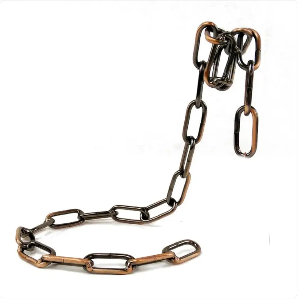 Suspension Chain Wine Rack Metal Holder - Blade & Thread