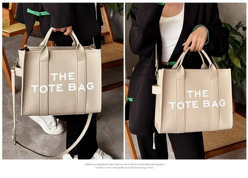 The Traveler Tote bag For Female Handbag Crossbody Leisure Large Bag PU - Blade & Thread