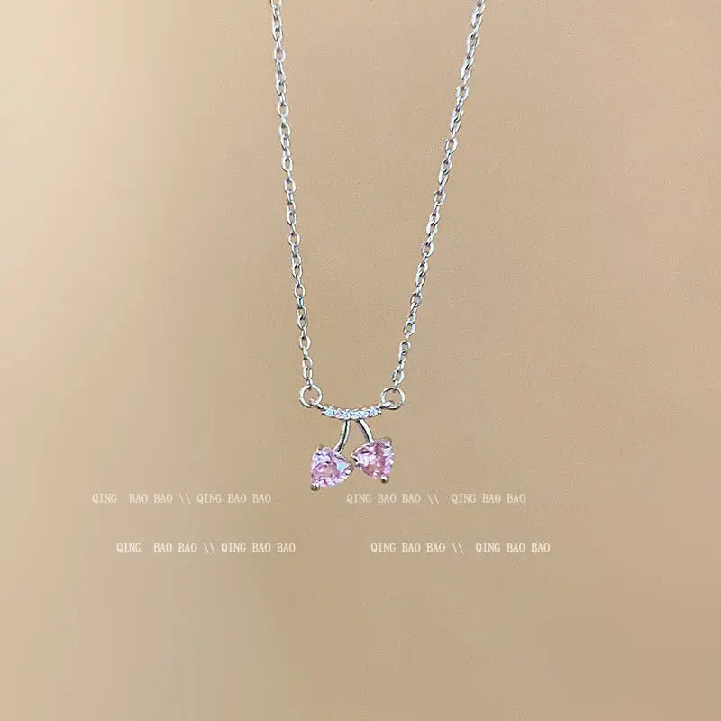 Titanium steel pearl clavicle necklace - Blade & Thread