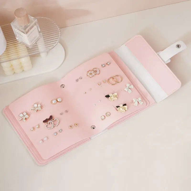 travel portable earring storage jewelry bag - Blade & Thread