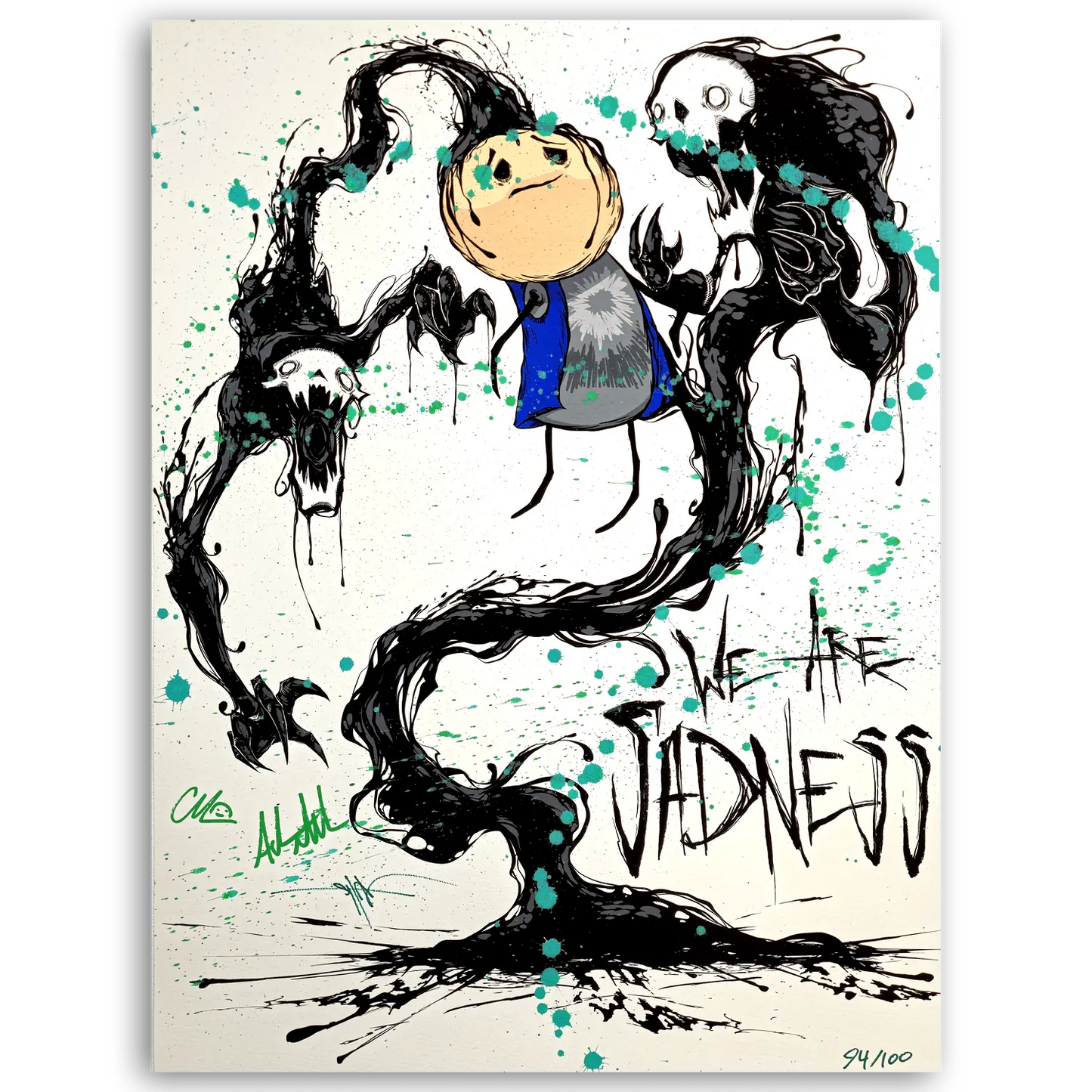 We Are Sadness - Limited Edition Print - Blade & Thread