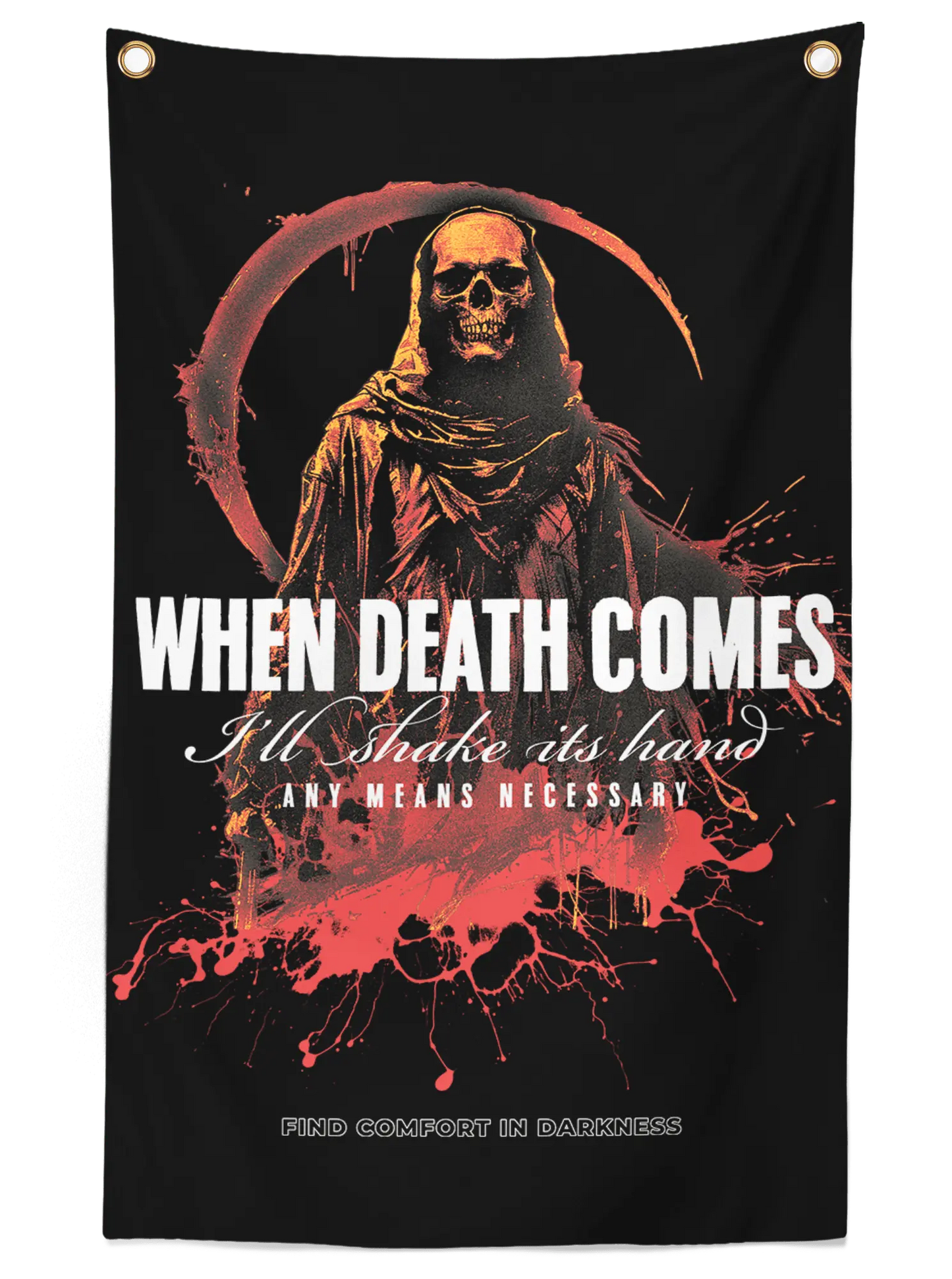 When Death Comes Banner - Blade & Thread