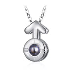 100 languages of love necklace Pendant to Express, Women Love Memory Projection Necklace nowadaysfashion