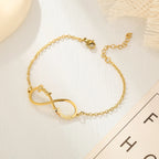 Customized 4 Name infinity bracelet for women nowadaysfashion