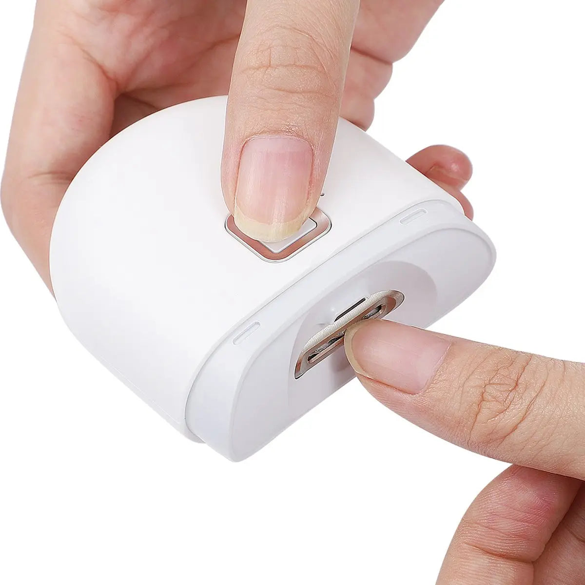 Electric Nail Clipper With Light Nail Polishing Machine Blade & Thread
