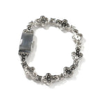 10mm cross flower star bracelet with micro-inlaid zircon nowadaysfashion
