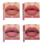 12 Colors Sexy Liquid Lipstick Matte Waterproof Lipgloss Nude Makeup Cosmetic nowadaysfashion