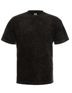 SpectraUSA Mineral Wash Carbon T-shirt featuring a front view with a vintage mineral wash finish and casual fit.