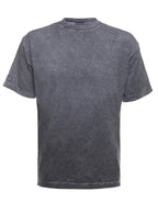 SpectraUSA Mineral Wash Steel T-shirt featuring a front view with a casual, mineral-washed steel-colored fabric.