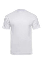 Men's white Roughneck T-Shirt by SpectraUSA, front view showing classic crew neck and comfortable fit.