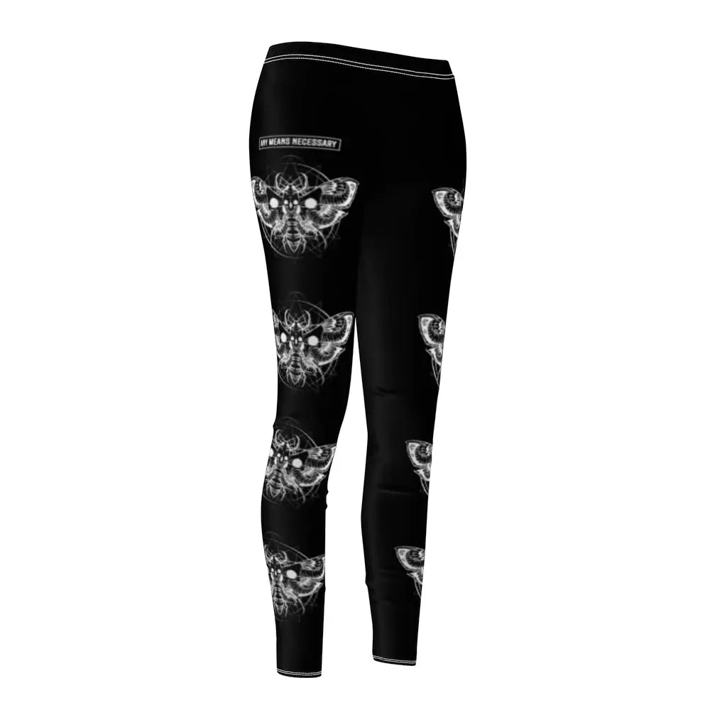 Death Moth Leggings Black Any Means Necessary Clothing