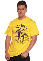 Wild Horse Spun Bamboo® Men's Bamboo Viscose/Organic Cotton Short Sleeve Graphic T-Shirt Spun Bamboo