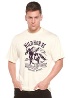 Wild Horse Spun Bamboo® Men's Bamboo Viscose/Organic Cotton Short Sleeve Graphic T-Shirt Spun Bamboo